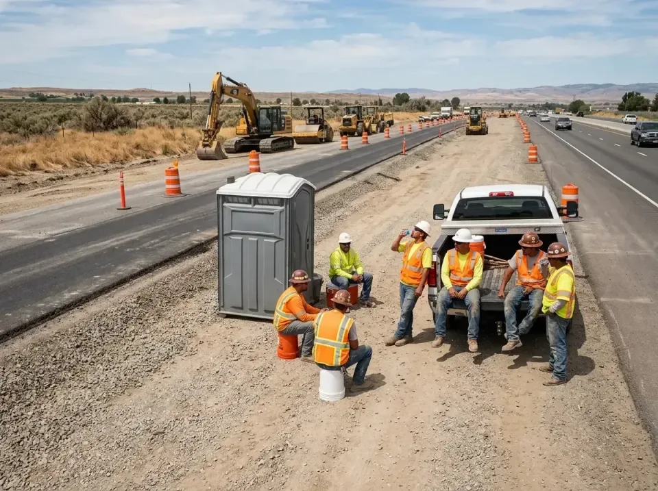 highway-road-construction-crew-007 — frequently asked questions, Porta Potty and Restroom Rentals in La Presa, CA